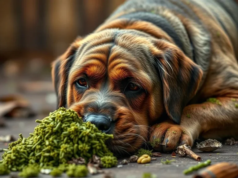 Green Dog Poop