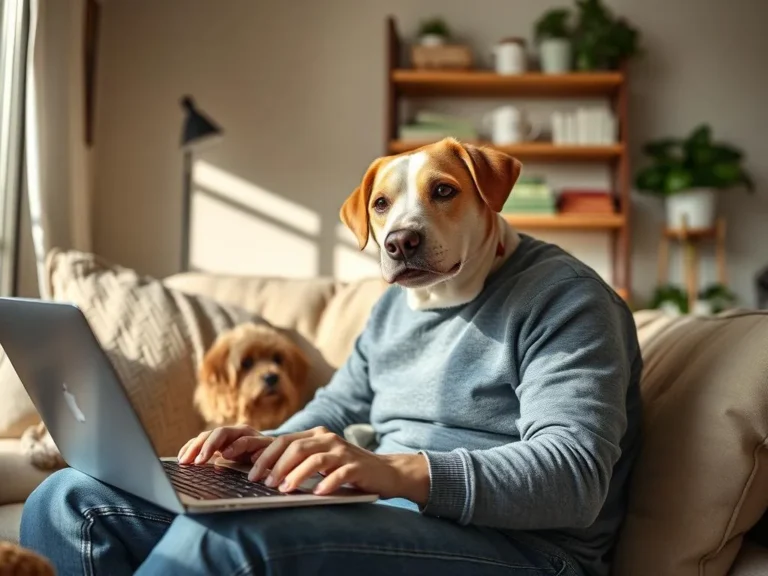 Health Benefits Of Working From Home As Pet Owner