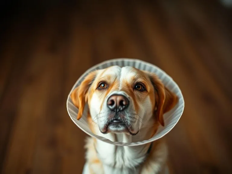 Homemade Cone Of Shame For Dogs