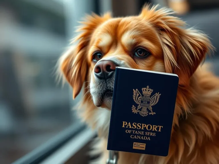 How Much Does A Canadian Pet Passport Cost