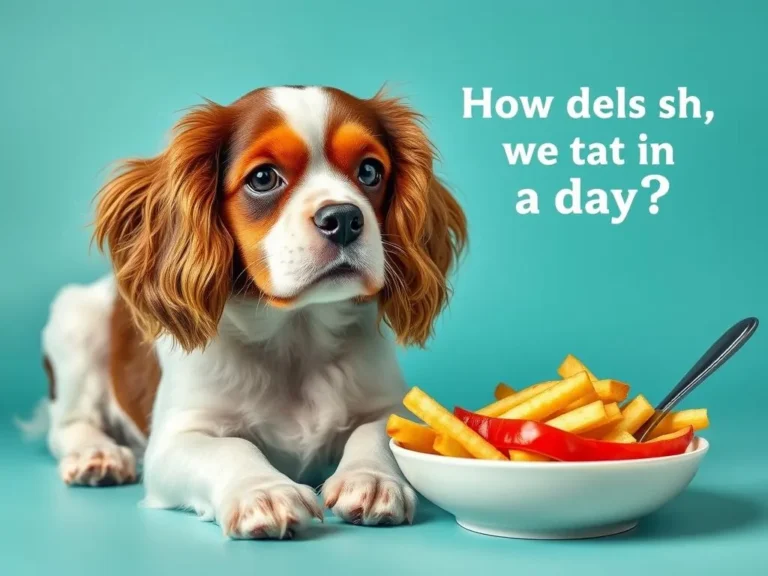 How Much Does A Cavalier King Charles Spaniel Eat In A Day