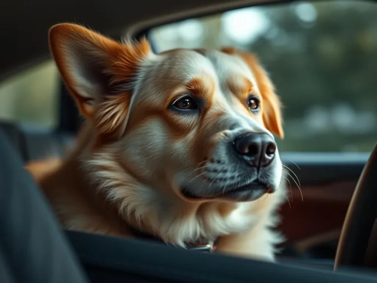 How To Calm Dog Down In Car
