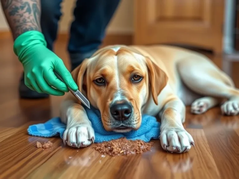 How To Clean Dog Vomit On Hardwood