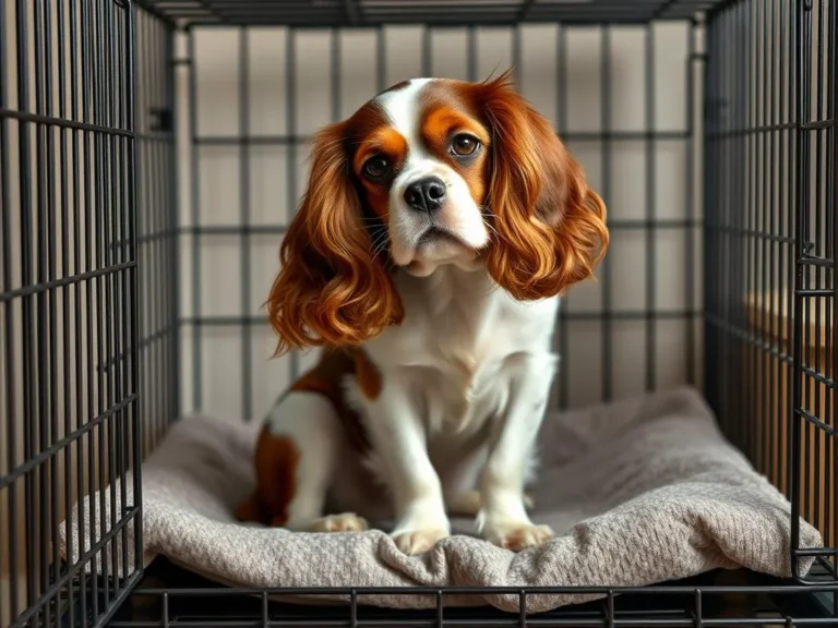 How To Crate Train A Cavalier King Charles Spaniel