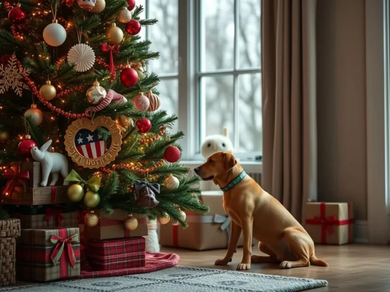 How To Dog Proof Christmas Tree