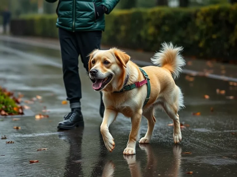 How To Exercise A Dog On A Rainy Day