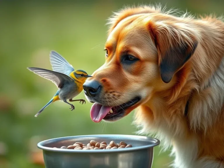 How To Keep Birds Away From Dog Food