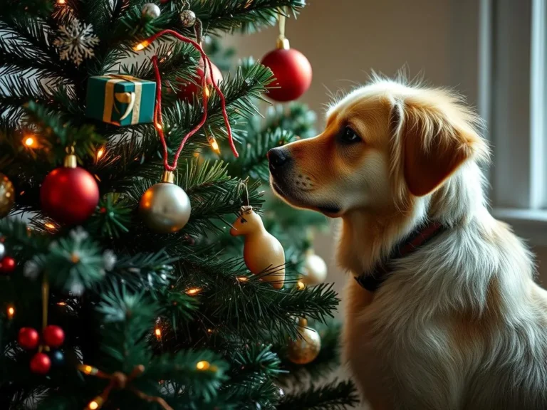 How To Keep Dog From Peeing On Christmas Tree