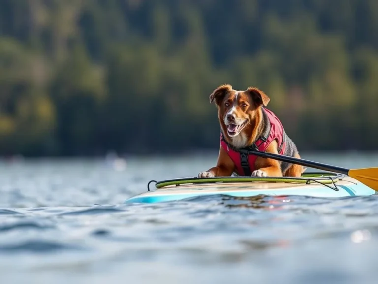 How To Paddle Board With Your Dog