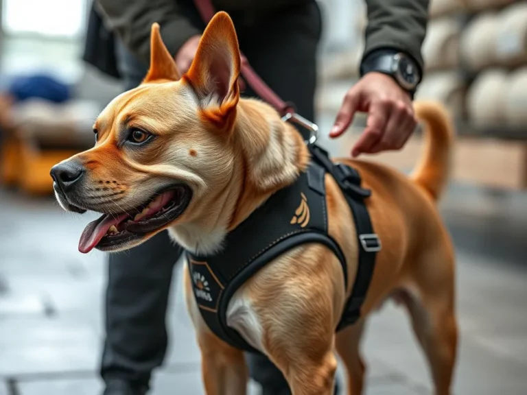 How To Put On A Dog Harness