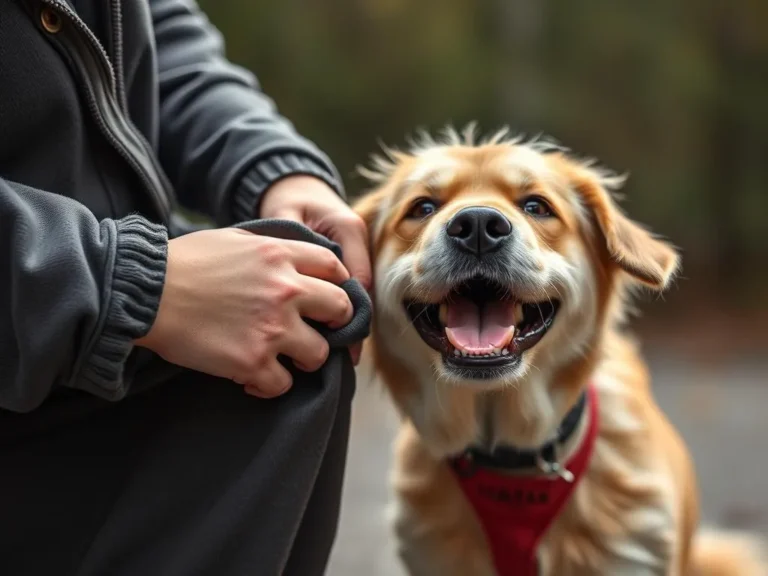 How To Stop Dog From Tugging On Clothing