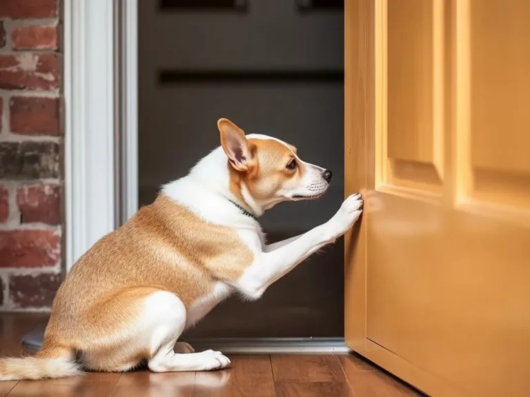 How To Stop Your Dog From Scratching The Door