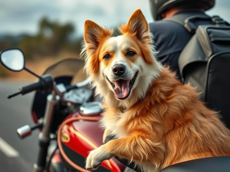 How To Take A Dog On A Motorcycle