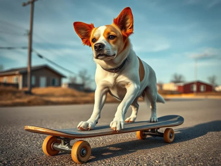 How To Teach Your Dog To Skateboard