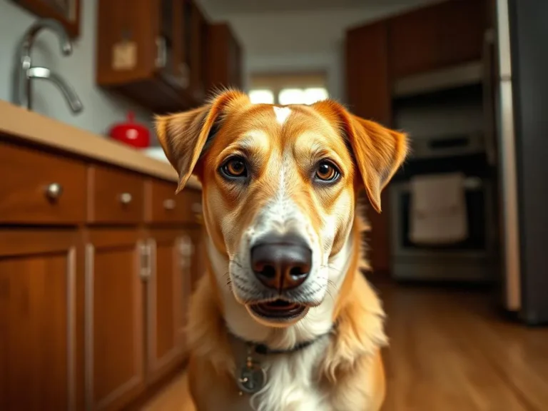 How To Train Your Dog To Stay Out Of The Kitchen