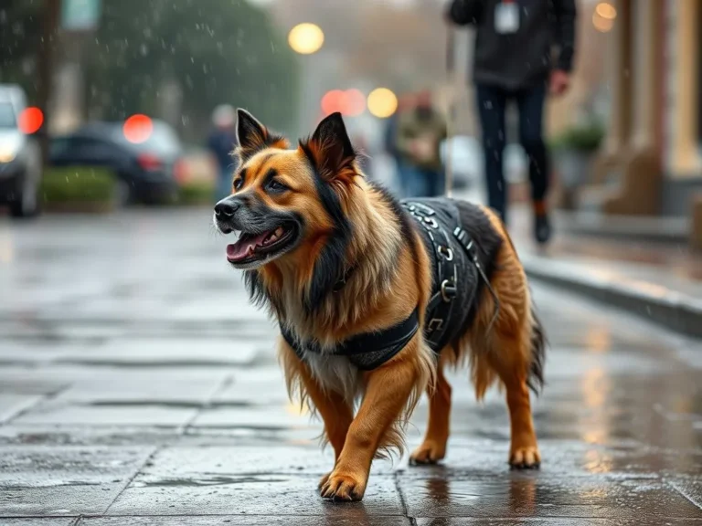 How To Walk A Dog In The Rain