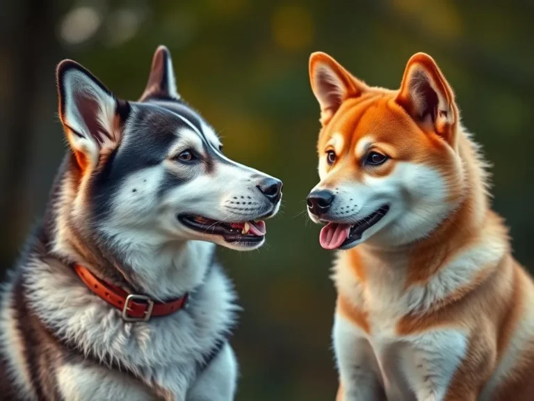 Husky Vs Shiba Inu