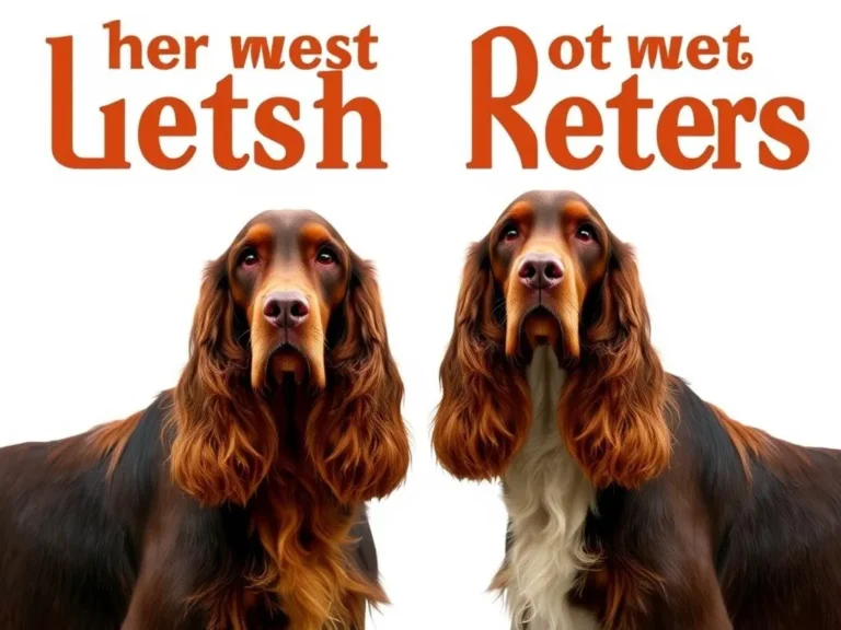 Irish Setter Names
