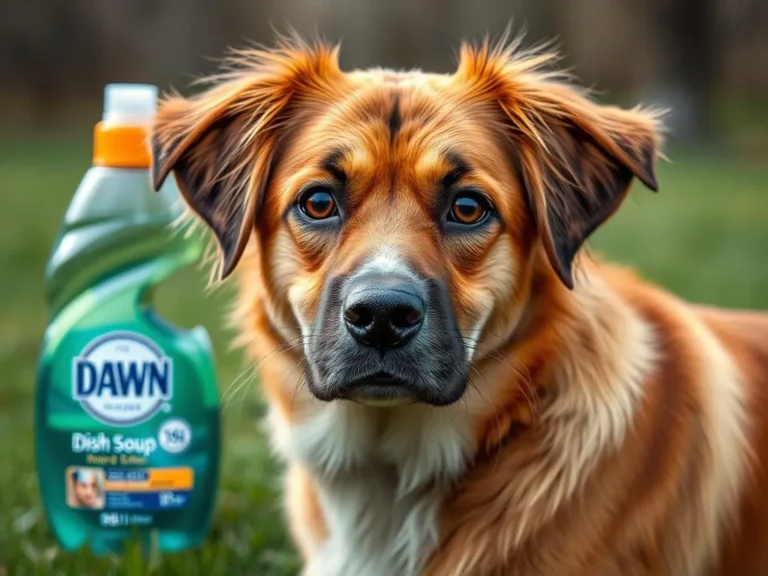 Is Dawn Dish Soap Safe For Dogs