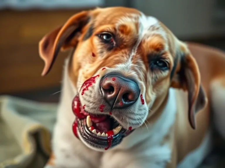 Is Dog Vomiting Blood An Emergency