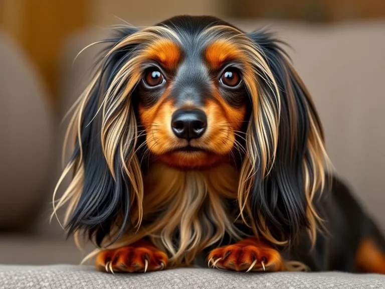 Long Haired Mini Dachshund