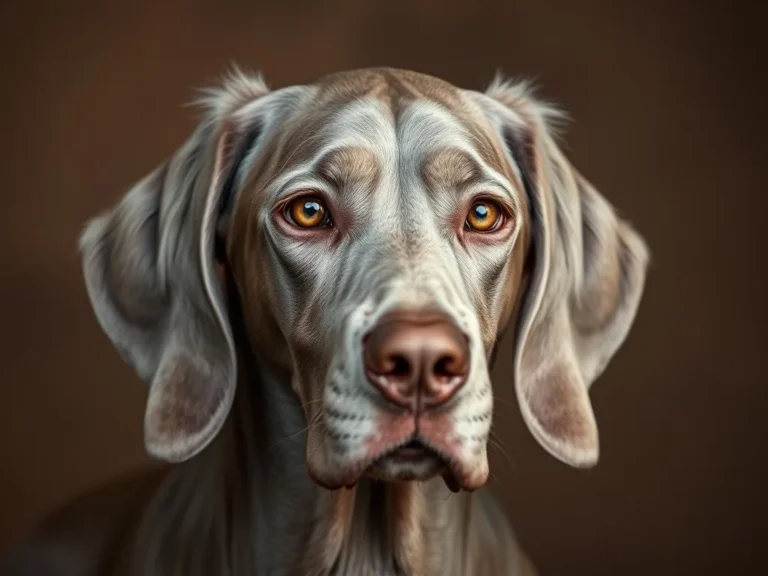 Long Haired Weimaraner