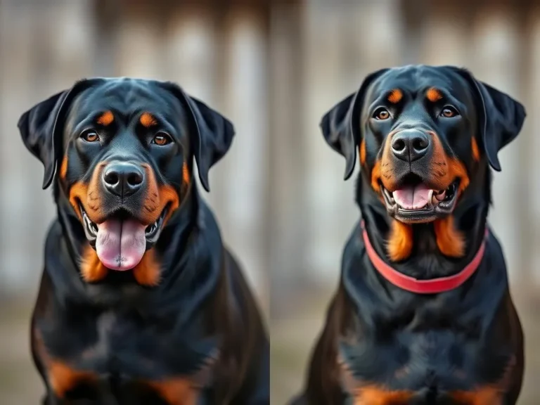 Male Vs Female Rottweilers