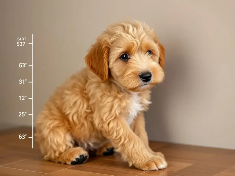 Mini Goldendoodle Size Growth Chart