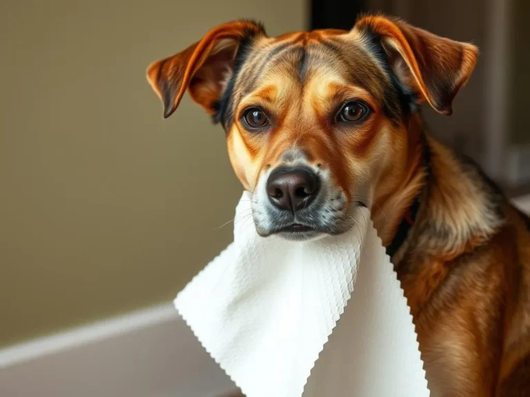 My Dog Ate A Paper Towel