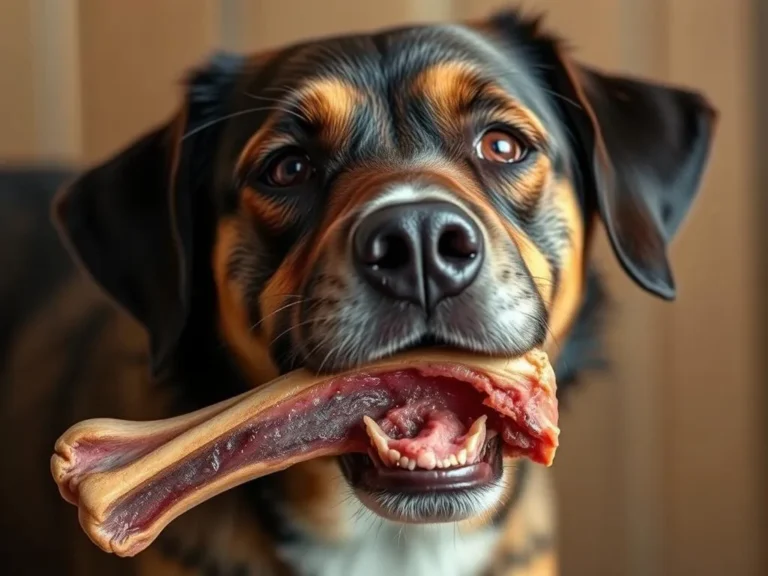 My Dog Ate A Rib Bone