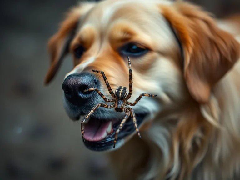 My Dog Ate A Spider