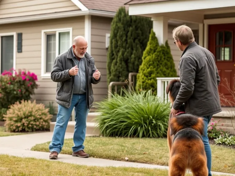 Neighbor Complaining About Dog Barking