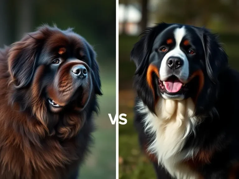 Newfoundland Dog Vs Saint Bernard