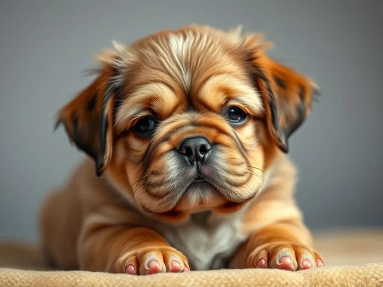 Overweight Fat Puppy
