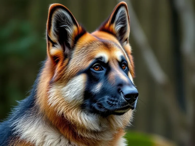 Panda German Shepherd