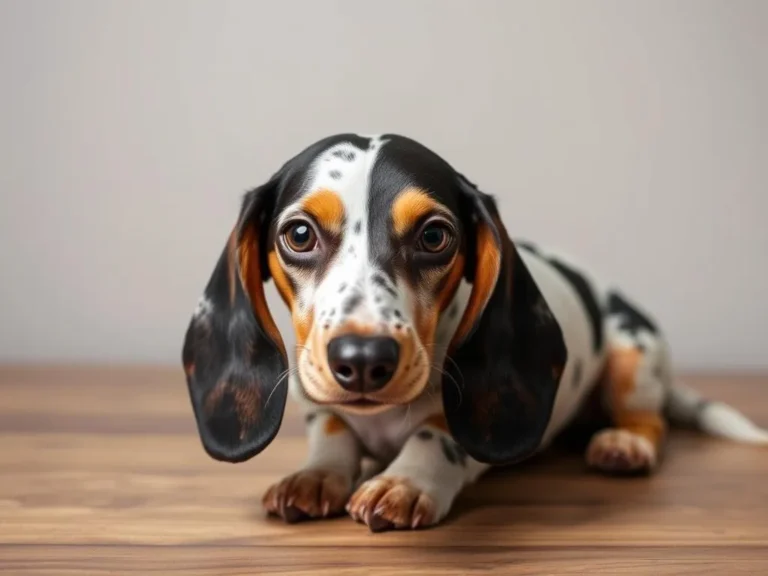 Piebald Dachshund