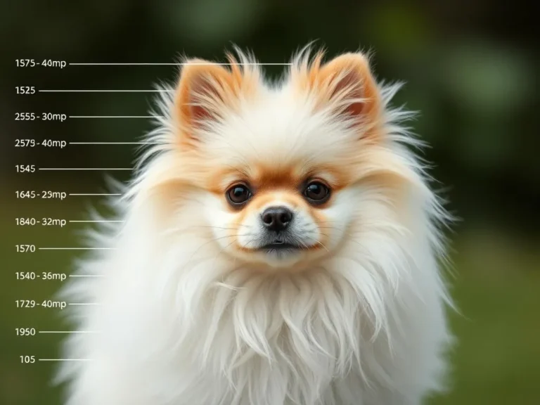 Pomeranian Size Weight Growth Chart