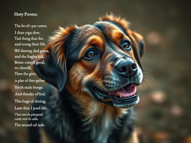 Popular Poems About Dogs