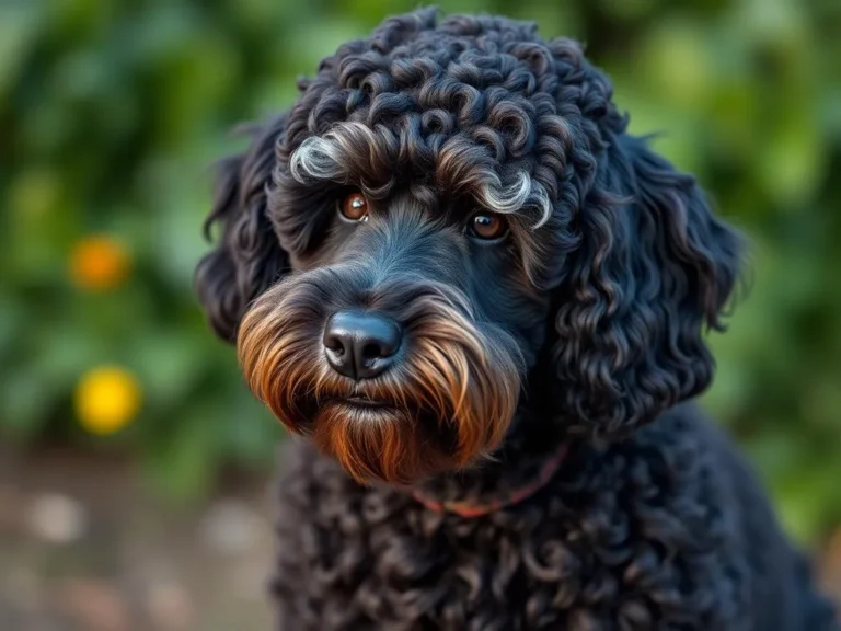 Portuguese Water Dog Poodle Mix