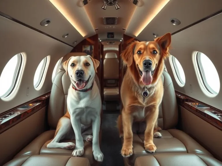 Private Jet For Dogs