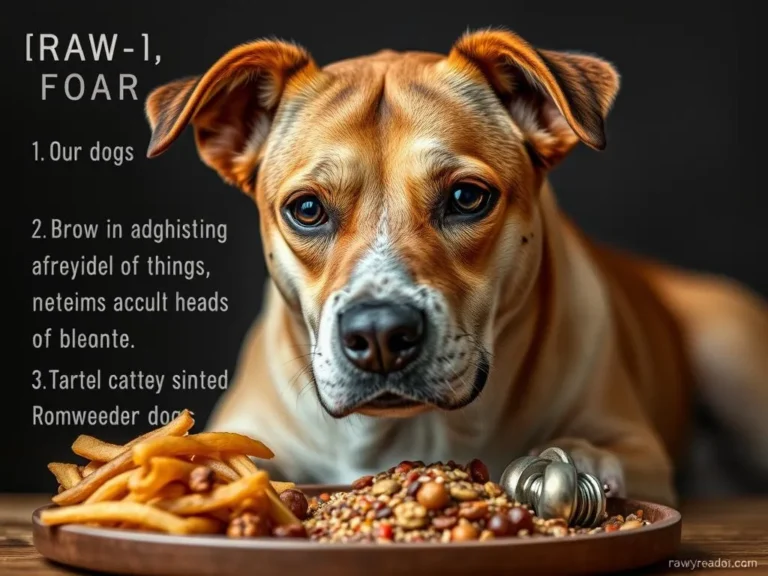 Raw Dog Food Rules