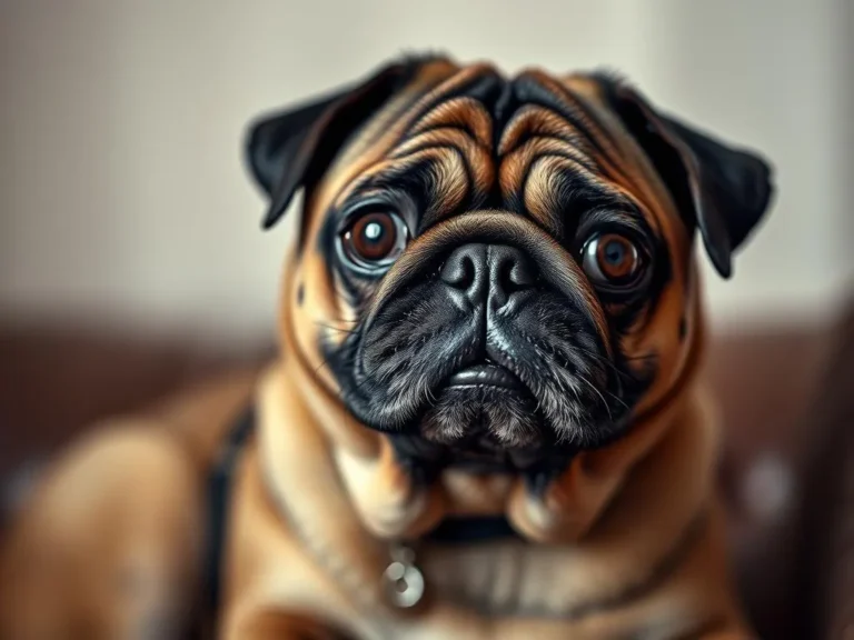 Retro Pug