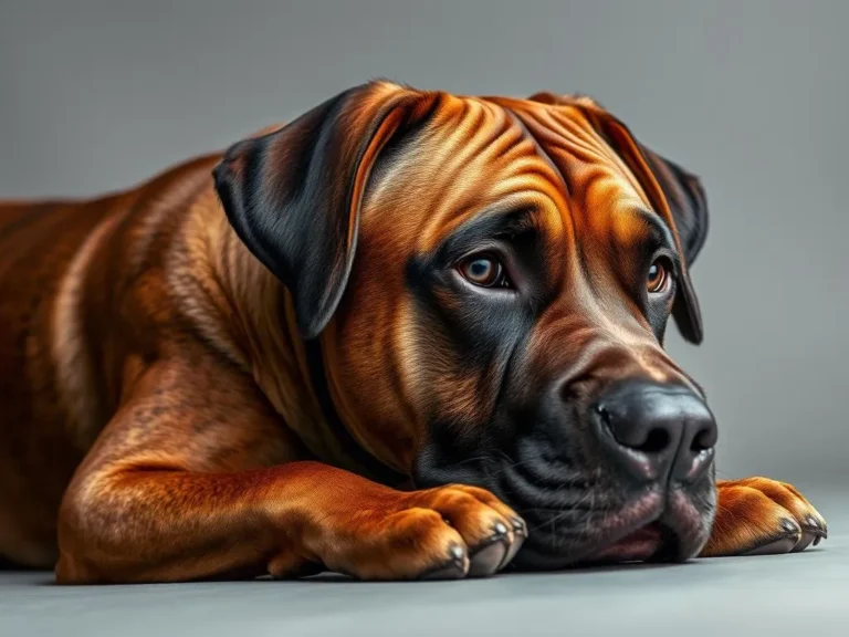 Rhodesian Mastiff Mix