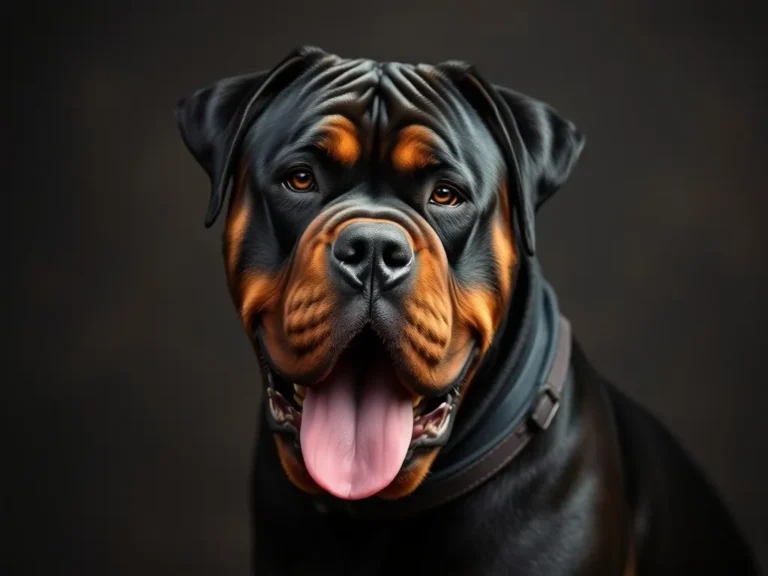 Rott Pei Shar Pei Rottweiler Mix
