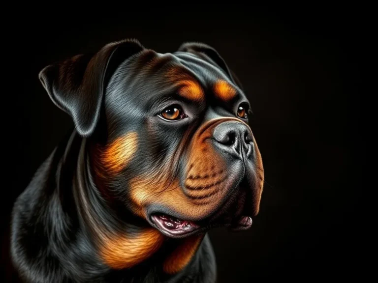 Rotticorso Cane Corso Rottweiler Mix