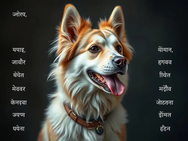 Sanskrit Dog Names