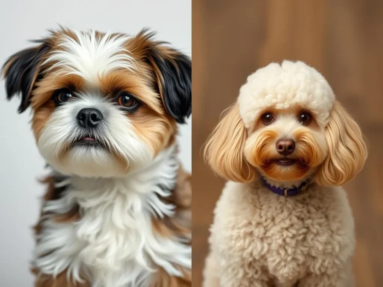Shih Tzu Vs Poodle