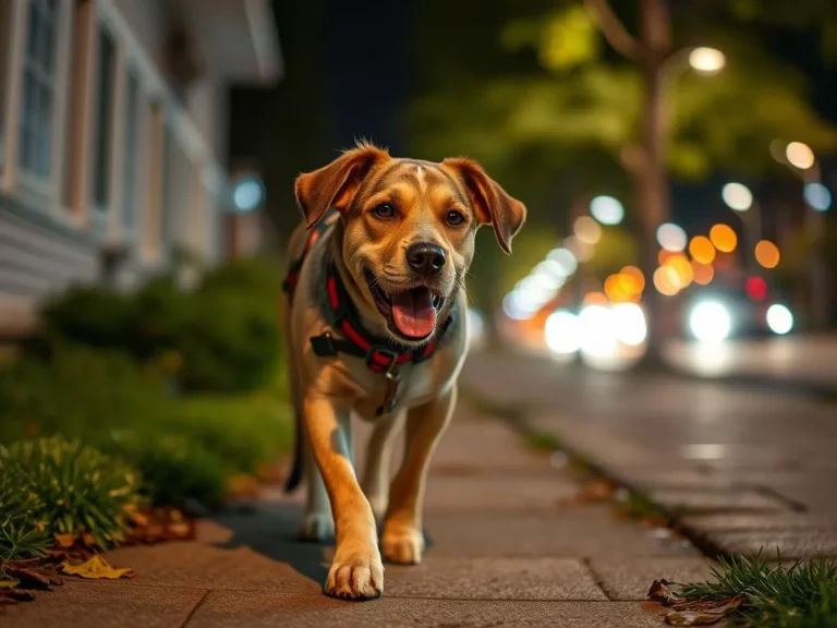 Should I Walk My Dog At Night