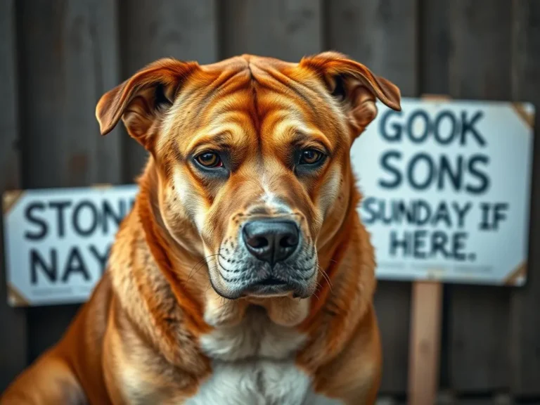 Signs Dog Is Stressed Depressed Sad