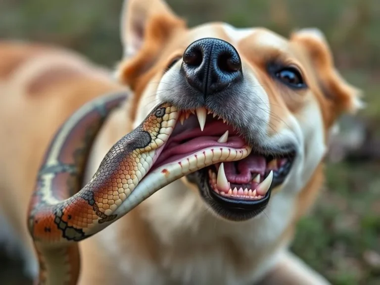 Snake Bites On Dogs